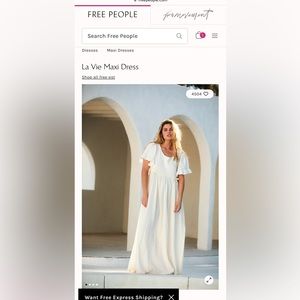 Free People La Vie Maxi Dress - Black